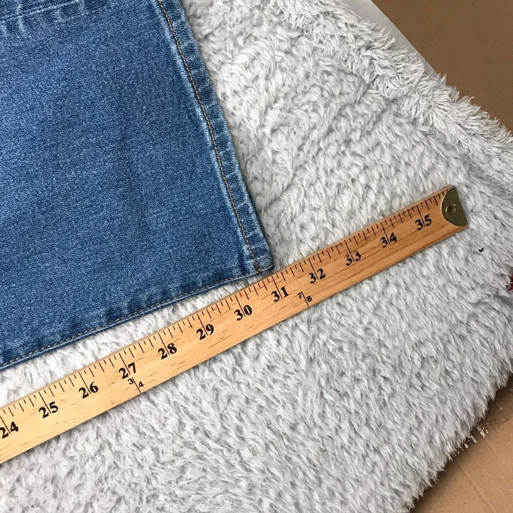 American Eagle Jeans Mens 34x32 Original Straight Stretch Stone Wash Denim NEW